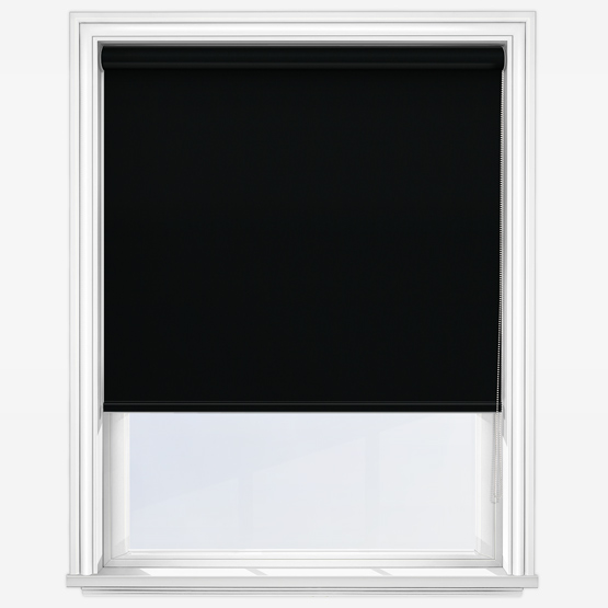 Fusion Dimout Black Roller Blind