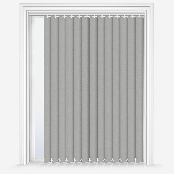 Fusion Silver Vertical Blind
